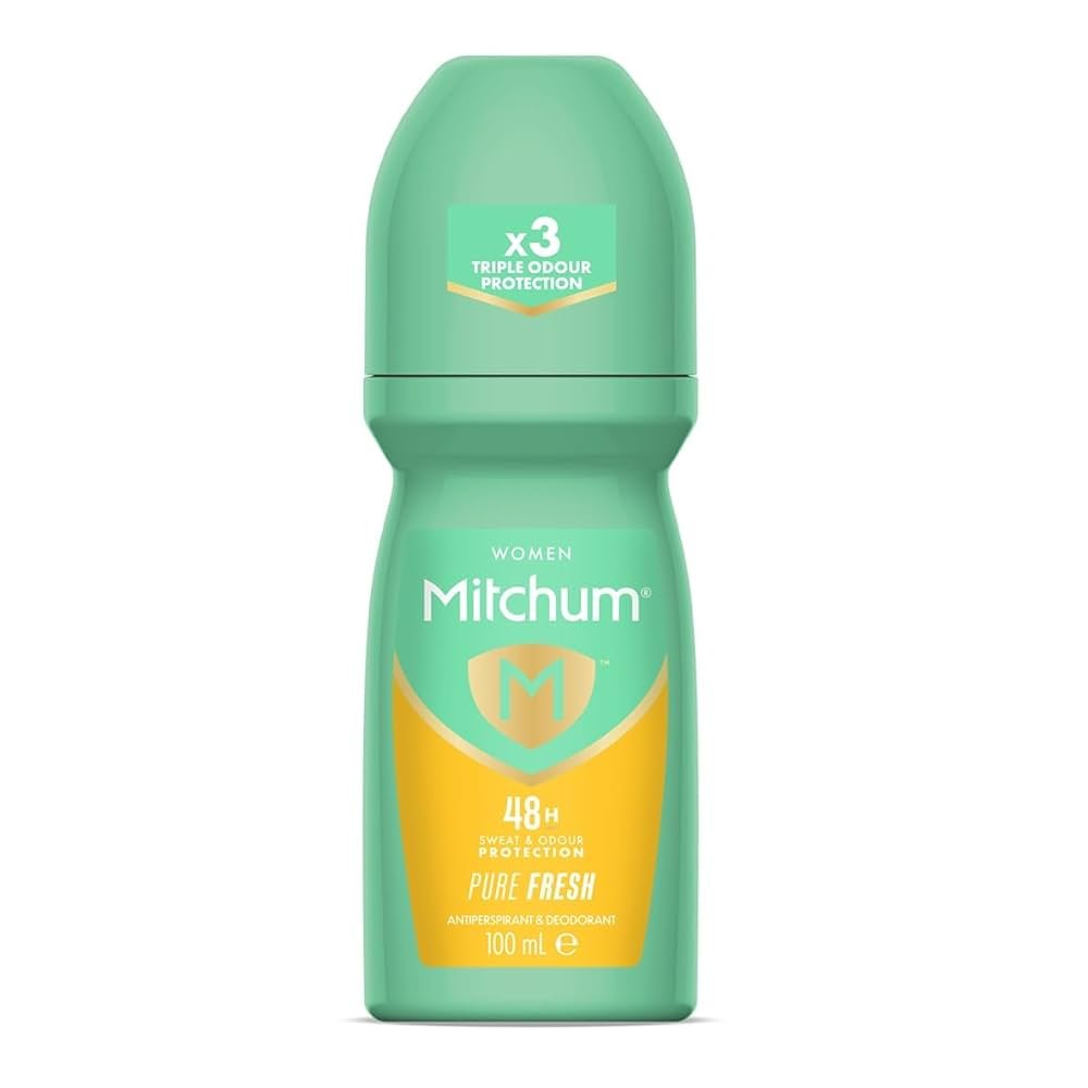Mitchum Women 48HR Protection Roll-On Deodorant & Antiperspirant (100ml) Pure Fresh