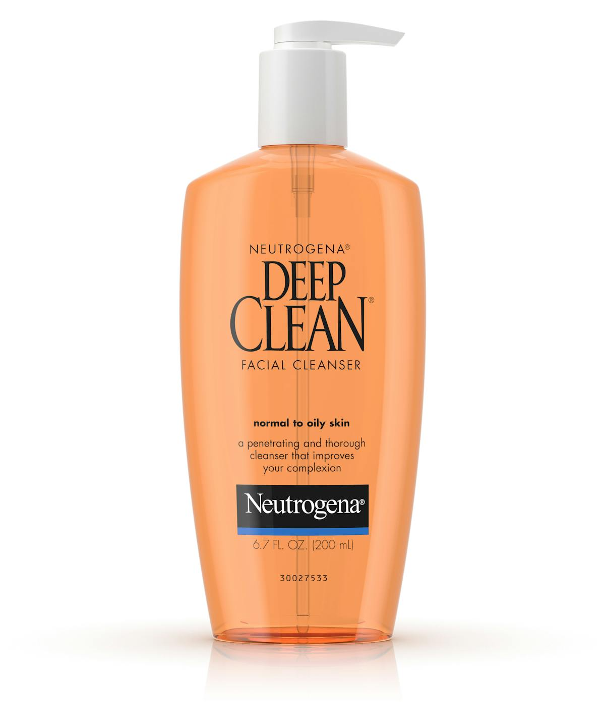NEUTROGENA DEEP CLEAN FACIAL CLEANSER PUMP 6.7OZ 200ML