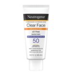 Neutrogena Clear Face Spf#50 Oil-Free Lotion 3oz