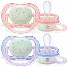 Philips Avent Ultra Soft Soother Girl 0-6m 2Pk
