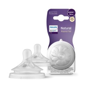 Philips Avent Natural Response 3.0 Teat Level 4 3m+ 2Pk