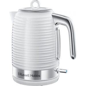 RUSSELL HOBBS 1.7 LITRE INSPIRE KETTLE 3000W WITH FAST BOIL - White