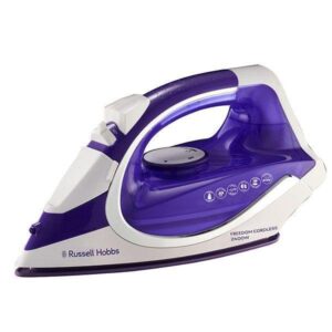 RUSSELL HOBBS Freedom 23300 Cordless Steam Iron - Purple & White