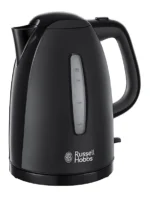 Russell Hobbs 21274 Textures Electric Kettle, Rapid Boil, 1.7L, black