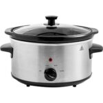 Russell Hobbs 23200 Slow Cooker 3.5L Family Size In Stainless Steel