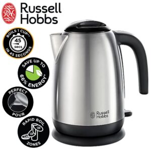 Russell Hobbs Adventure Electric Kettle, 3000 W, 1.7L, Rapid Boil, Perfect Pour Spout