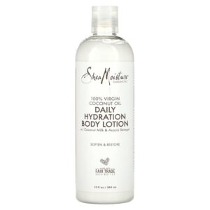 S M Virgin Coconut Oil Lotion 13oz