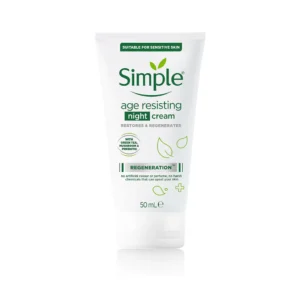 SIMPLE AGE RESISTING NIGHT CREAM REGENERATION 50ML