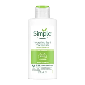 SIMPLE HYDRATING LIGHT MOISTURISER 12 H MOISTURISATION 125ML
