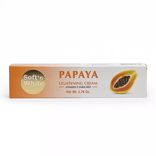 SOFT N WHITE SWISS PAPAYA LIGHTENNING SERUM 30ML
