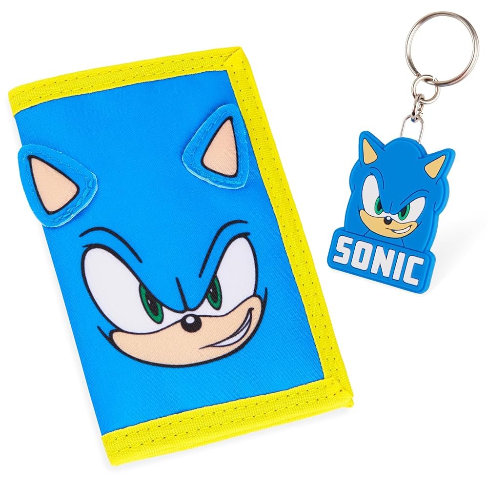 SONIC RINGS BACKPACK, WALLET AND KEYRING SET