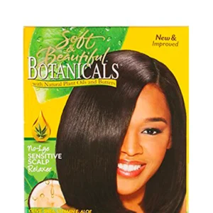Soft & Beautiful Botanicals No Lye Sensitive Scalp Relaxer Coarse 1 Application