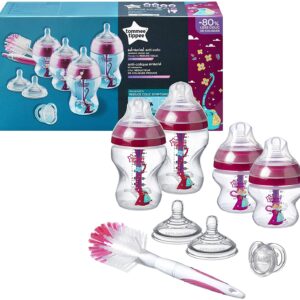 TOMMEE TIPPEE ADVANCED ANTI-COLIC BOTTLE STARTER KIT PINK