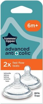 TOMMEE TIPPEE ADVANCED COLLIC TEATS 6