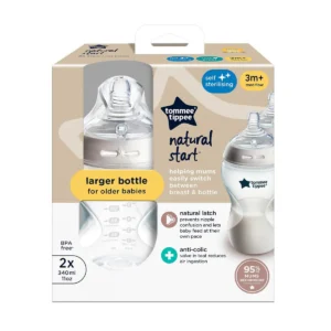 Tommee Tippee Natural Start Bottle 340ml 2pk