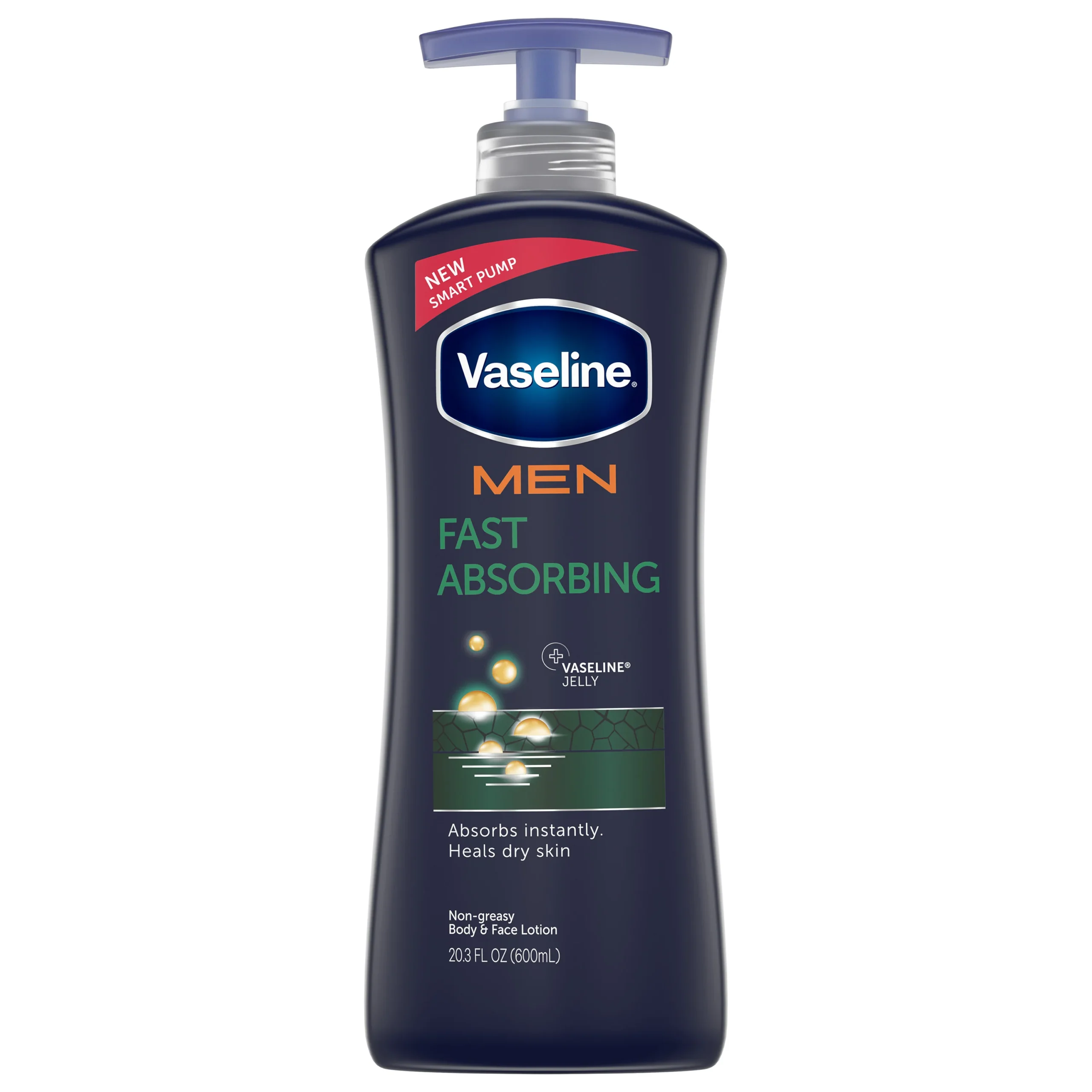 VASELINE MEN FAST ABSORBING 600ML