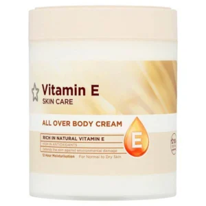 VITAMIN E SKIN CARE ALL OVER BODY CREAM WITH HIBISCUS EXTRACT 465ML