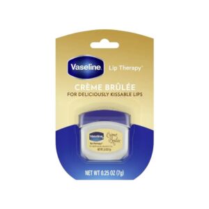 Vaseline Lip Therapy Lip Balm, Creme Brulee 0.25 oz