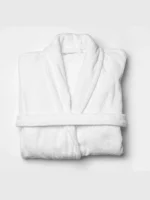 White pearl prestige High Quality Turkish Cotton Terry Towelling Bath Robes