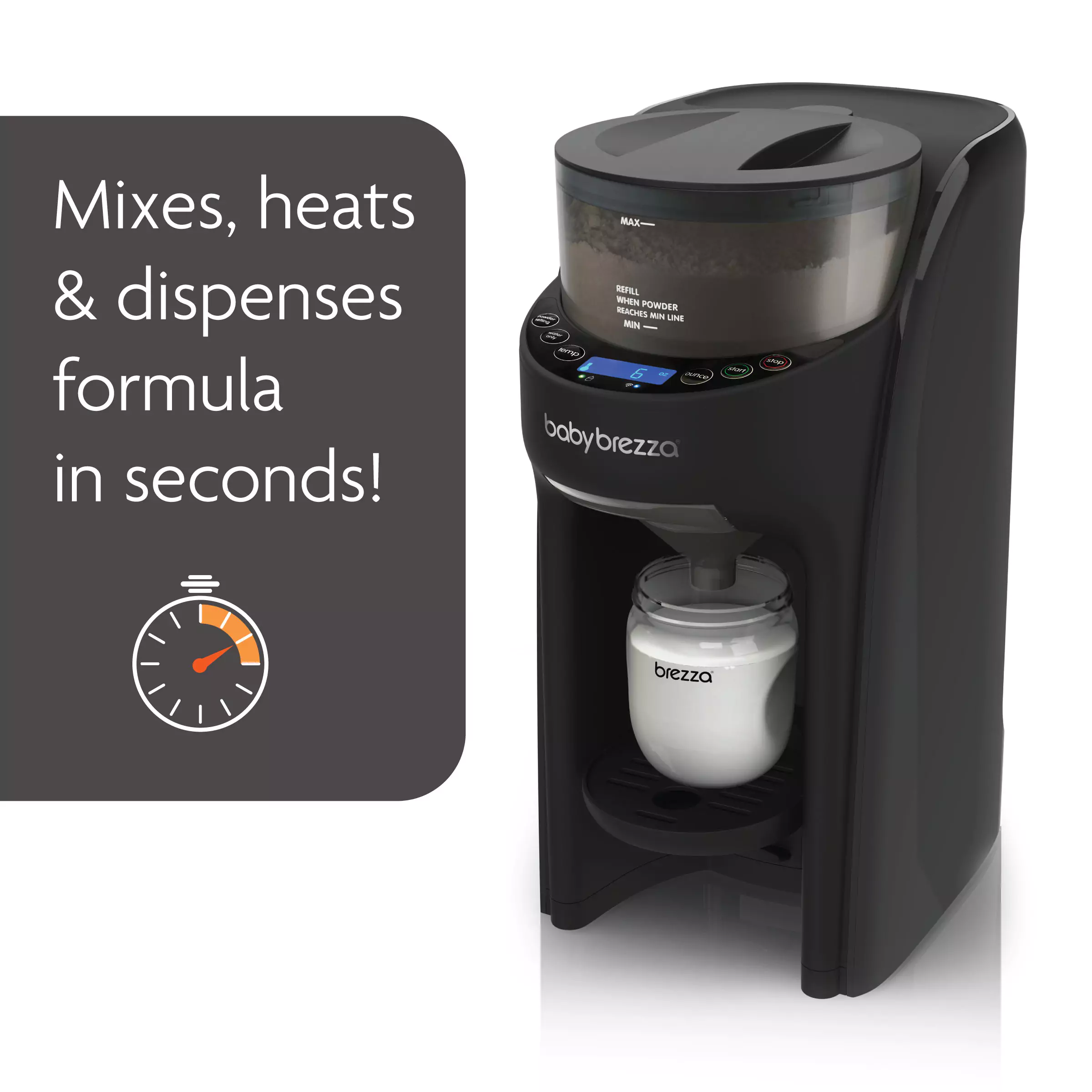 Baby Brezza Formula Pro Advanced WiFi Formula Dispenser - Image 3