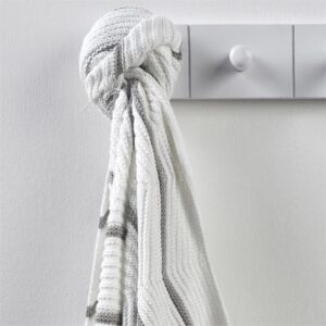 SILVERCLOUD CHEVRON SHAWL